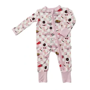 Sandy Zippered Footie - CaringForTots - Professional Baby and Children's Products | Caring for Growth, Caring for Every Moment* Footies - Zippered