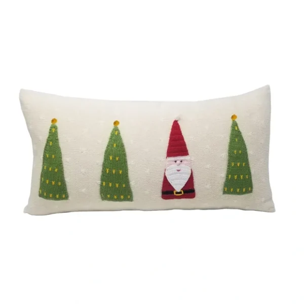 Santa Forest Lumbar Pillow - CaringForTots - Professional Baby and Children's Products | Caring for Growth, Caring for Every Moment* Decorative Pillows