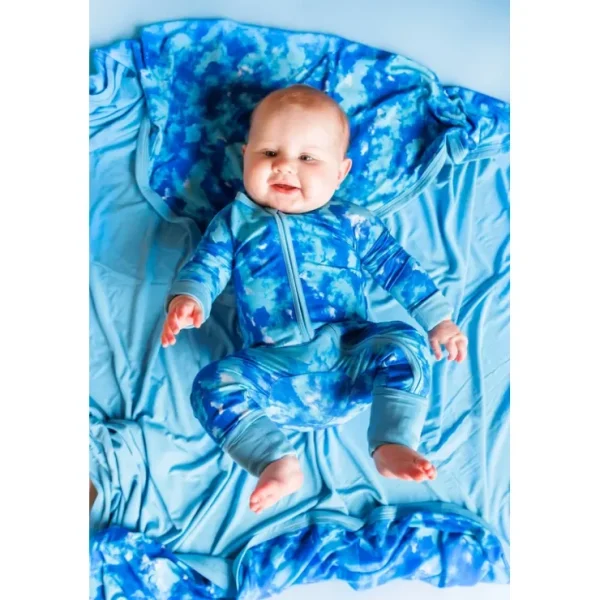 Sapphire Seas Dream Romper - CaringForTots - Professional Baby and Children's Products | Caring for Growth, Caring for Every Moment* Rompers - Zippered