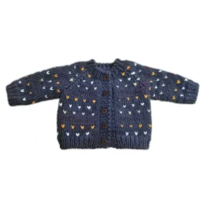 Sawyer Cardigan, Navy - CaringForTots - Professional Baby and Children's Products | Caring for Growth, Caring for Every Moment* Sweaters