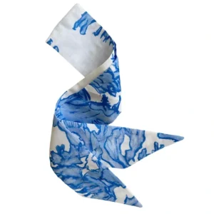 Sbb X Ava: Short & Wide Blue Coral Ribbon - CaringForTots - Professional Baby and Children's Products | Caring for Growth, Caring for Every Moment* Ribbons