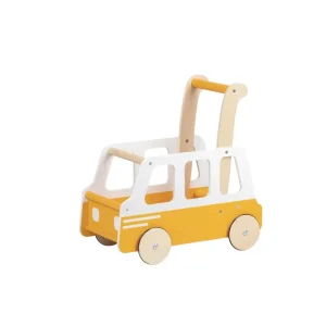 Toys | School Bus Stroller - Yellow - CaringForTots - Professional Baby and Children's Products | Caring for Growth, Caring for Every Moment