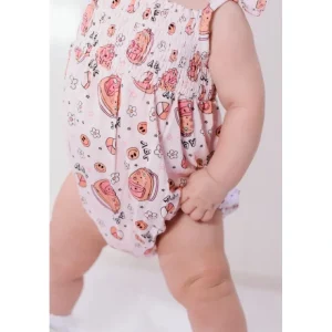School Dreamzzz Smocked Bubble Romper - CaringForTots - Professional Baby and Children's Products | Caring for Growth, Caring for Every Moment* Rompers - Smocked
