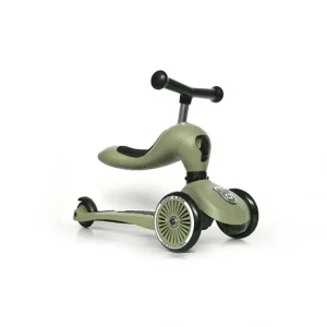 Scoot and Ride Highway Kick 1 - Olive - CaringForTots - Professional Baby and Children's Products | Caring for Growth, Caring for Every Moment* Scooters