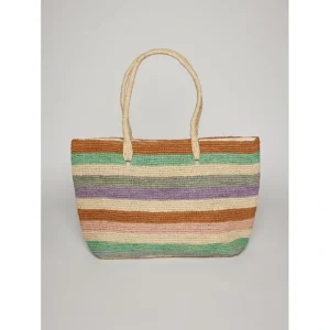 Seaglass Stripe Tote - CaringForTots - Professional Baby and Children's Products | Caring for Growth, Caring for Every Moment* Beach Bag