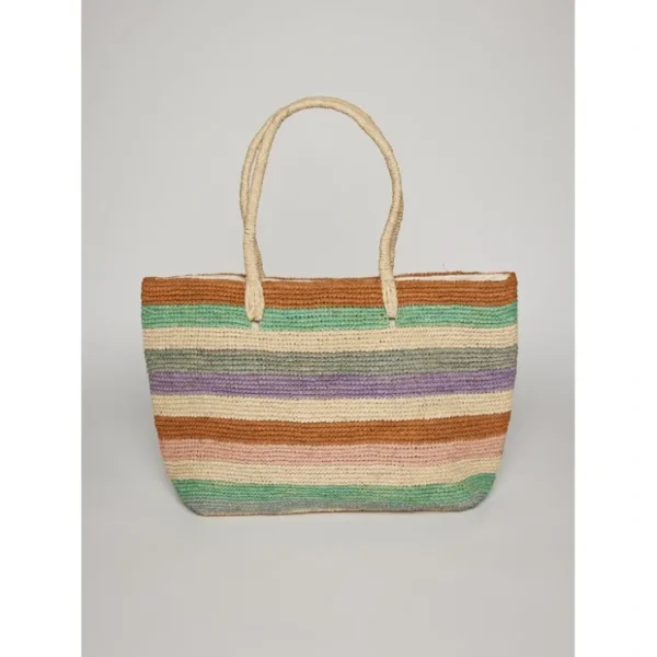 Seaglass Stripe Tote - CaringForTots - Professional Baby and Children's Products | Caring for Growth, Caring for Every Moment* Beach Bag