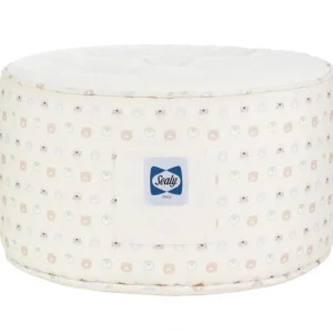 Sealy Pouf - Beige Animal Faces - CaringForTots - Professional Baby and Children's Products | Caring for Growth, Caring for Every Moment* Pouffes