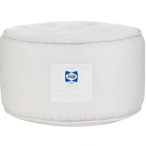 Sealy Pouf - Gray And Dot - CaringForTots - Professional Baby and Children's Products | Caring for Growth, Caring for Every Moment* Pouffes
