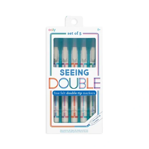 Seeing Double Fine Double Tip Markers - CaringForTots - Professional Baby and Children's Products | Caring for Growth, Caring for Every Moment* Marker