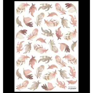 Selene - Wall Decals - Feathers (pink) - CaringForTots - Professional Baby and Children's Products | Caring for Growth, Caring for Every Moment* All Products