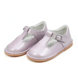 Selina Pastel Scalloped T-Strap Mary Jane - CaringForTots - Professional Baby and Children's Products | Caring for Growth, Caring for Every Moment* Mary Janes