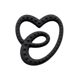 Sensory Rubber Teether - Black - CaringForTots - Professional Baby and Children's Products | Caring for Growth, Caring for Every Moment* Teethers