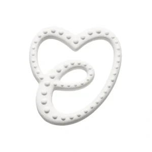 Sensory Rubber Teether - White - CaringForTots - Professional Baby and Children's Products | Caring for Growth, Caring for Every Moment* Teethers