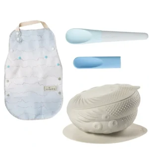 Sensory Snack & Play Set- Oat - CaringForTots - Professional Baby and Children's Products | Caring for Growth, Caring for Every Moment* Mealtime Sets