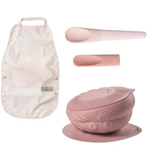 Sensory Snack & Play Set- Raspberry - CaringForTots - Professional Baby and Children's Products | Caring for Growth, Caring for Every Moment* Mealtime Sets