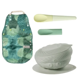 Sensory Snack & Play Set- Sage - CaringForTots - Professional Baby and Children's Products | Caring for Growth, Caring for Every Moment* Mealtime Sets