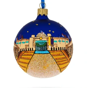 Seoul Treasures: The War Memorial Of Korea Glass Ball Christmas Ornament 3.25 Inches - CaringForTots - Professional Baby and Children's Products | Caring for Growth, Caring for Every Moment* Christmas Tree Ornaments