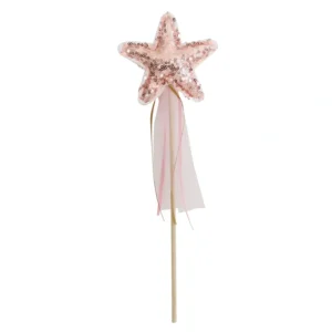 Toys | Sequin Rose Gold Star Wand - CaringForTots - Professional Baby and Children's Products | Caring for Growth, Caring for Every Moment