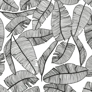 Serengeti - Sample Wallpaper, Tropical Foliage Serengeti - CaringForTots - Professional Baby and Children's Products | Caring for Growth, Caring for Every Moment* All Products