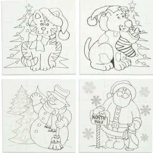 Set Of 12 Blank Christmas Puzzles - CaringForTots - Professional Baby and Children's Products | Caring for Growth, Caring for Every Moment* Jigsaw Puzzles
