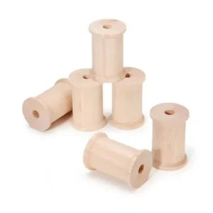 Set Of 6 Blank Unfinished Wooden Spools 2.25 Inches - CaringForTots - Professional Baby and Children's Products | Caring for Growth, Caring for Every Moment* Wooden