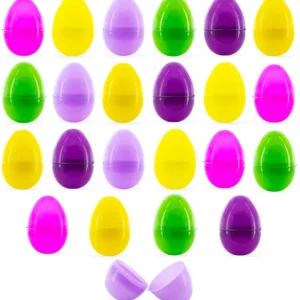 Set Of 24 Mini Multicolored Plastic Easter Eggs 1.75 Inches - CaringForTots - Professional Baby and Children's Products | Caring for Growth, Caring for Every Moment* Solid