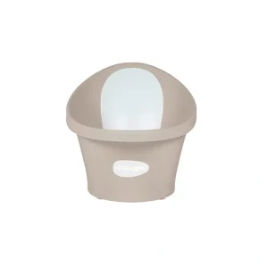 Shnuggle Baby Bath + Plug - Taupe - CaringForTots - Professional Baby and Children's Products | Caring for Growth, Caring for Every Moment* Baths