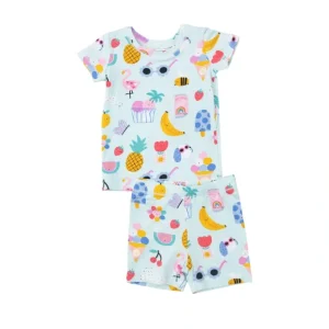Short Lounge Wear Set - Ice Cream Giggles - CaringForTots - Professional Baby and Children's Products | Caring for Growth, Caring for Every Moment* Pajamas - Short Set