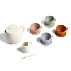 Toys | Silicone Tea Set - CaringForTots - Professional Baby and Children's Products | Caring for Growth, Caring for Every Moment