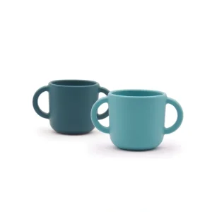 Silicone Training Cup Set - Blue Abyss / Lagoon - CaringForTots - Professional Baby and Children's Products | Caring for Growth, Caring for Every Moment* Kids