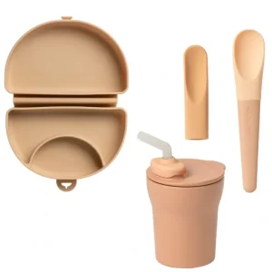 Sip & Go - Almond Butter - CaringForTots - Professional Baby and Children's Products | Caring for Growth, Caring for Every Moment* Mealtime Sets