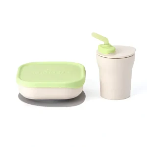 Sip & Snack Vanilla + Key Lime - CaringForTots - Professional Baby and Children's Products | Caring for Growth, Caring for Every Moment* Mealtime Sets