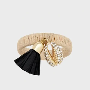 Skinny Puka Shell Napkin Ring, Black, Set Of Four - CaringForTots - Professional Baby and Children's Products | Caring for Growth, Caring for Every Moment* Napkin rings