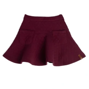 Skirt With Pocket Plum - CaringForTots - Professional Baby and Children's Products | Caring for Growth, Caring for Every Moment* Skirts
