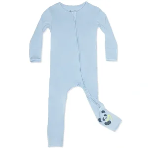 Sky Blue Bamboo Convertible Footie - CaringForTots - Professional Baby and Children's Products | Caring for Growth, Caring for Every Moment* childrens advent wreath