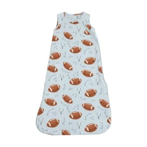 Sleep Bag - Blue Footballs - CaringForTots - Professional Baby and Children's Products | Caring for Growth, Caring for Every Moment* Sleep Sacks
