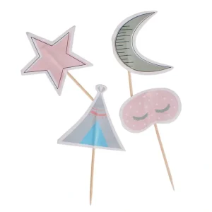 Sleepover Toppers (set Of 12) - CaringForTots - Professional Baby and Children's Products | Caring for Growth, Caring for Every Moment* Cake Decor