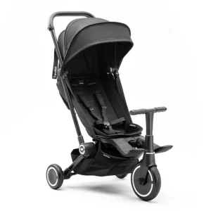 smarTrike Traveler Active Stroller - Black - CaringForTots - Professional Baby and Children's Products | Caring for Growth, Caring for Every Moment* Strollers