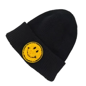 Clothing | Smiley Black Hat - CaringForTots - Professional Baby and Children's Products | Caring for Growth, Caring for Every Moment