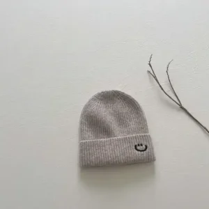Clothing | Smiley Face Knit Hat - CaringForTots - Professional Baby and Children's Products | Caring for Growth, Caring for Every Moment