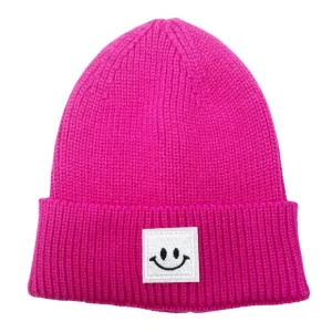 Smiley Patch Winter Beanie-Infant - CaringForTots - Professional Baby and Children's Products | Caring for Growth, Caring for Every Moment* Clothing