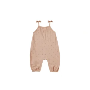 Clothing | Smocked Jumpsuit - Cherries - CaringForTots - Professional Baby and Children's Products | Caring for Growth, Caring for Every Moment
