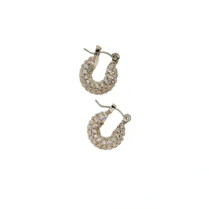 Snowdrop Small Hoops - CaringForTots - Professional Baby and Children's Products | Caring for Growth, Caring for Every Moment* Earrings