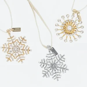Snowflake Hanging Ornaments - CaringForTots - Professional Baby and Children's Products | Caring for Growth, Caring for Every Moment* Christmas Tree Ornaments