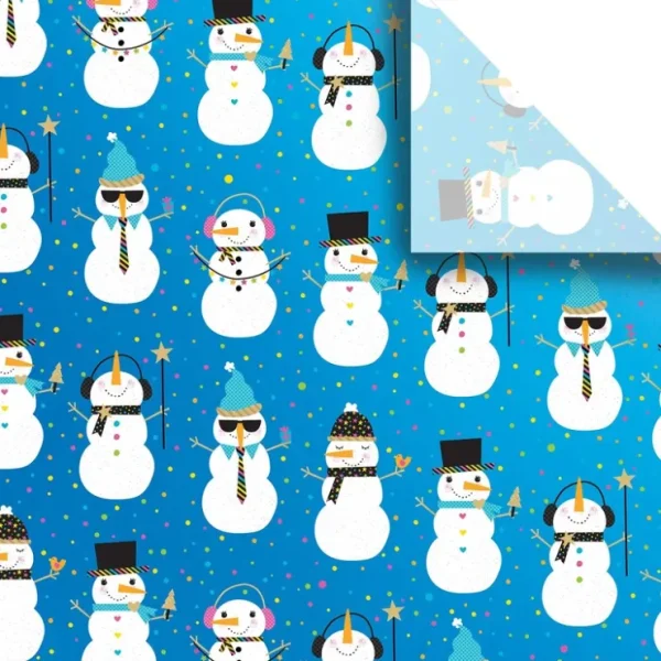 Snowman Party 20" x 30" Christmas Gift Tissue Paper - CaringForTots - Professional Baby and Children's Products | Caring for Growth, Caring for Every Moment* Gift Tissue Paper