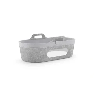 SnuzBaskit Moses Basket Liner - Dark Grey Marl - CaringForTots - Professional Baby and Children's Products | Caring for Growth, Caring for Every Moment* Moses Baskets