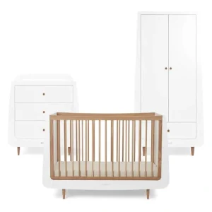 SnuzKot 3 Piece Nursery Furniture Set - The Natural Edit - Oak - CaringForTots - Professional Baby and Children's Products | Caring for Growth, Caring for Every Moment* Nursery Sets