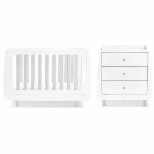 SnuzKot Mode 2 Piece Nursery Furniture Set - Grey - CaringForTots - Professional Baby and Children's Products | Caring for Growth, Caring for Every Moment* Nursery Sets