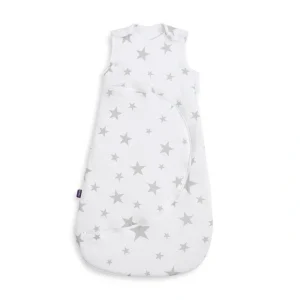 SnuzPouch Sleeping Bag - Grey Stars - TOG 1.0 - CaringForTots - Professional Baby and Children's Products | Caring for Growth, Caring for Every Moment* Sleeping Bags