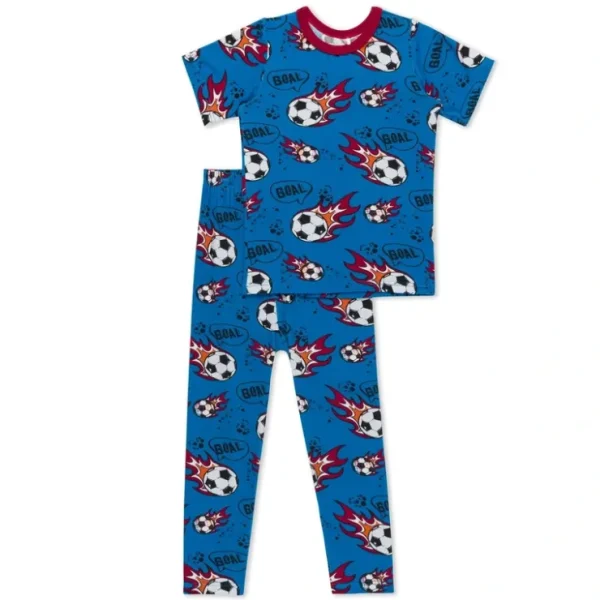 Soccer Pajama - CaringForTots - Professional Baby and Children's Products | Caring for Growth, Caring for Every Moment* Pajamas - Long Set
